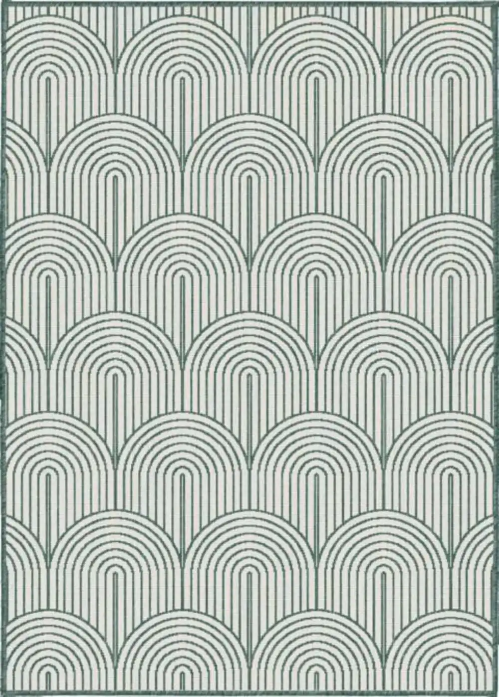 Pangli Reversible Indoor Outdoor 105853 Green Rug - Image 4