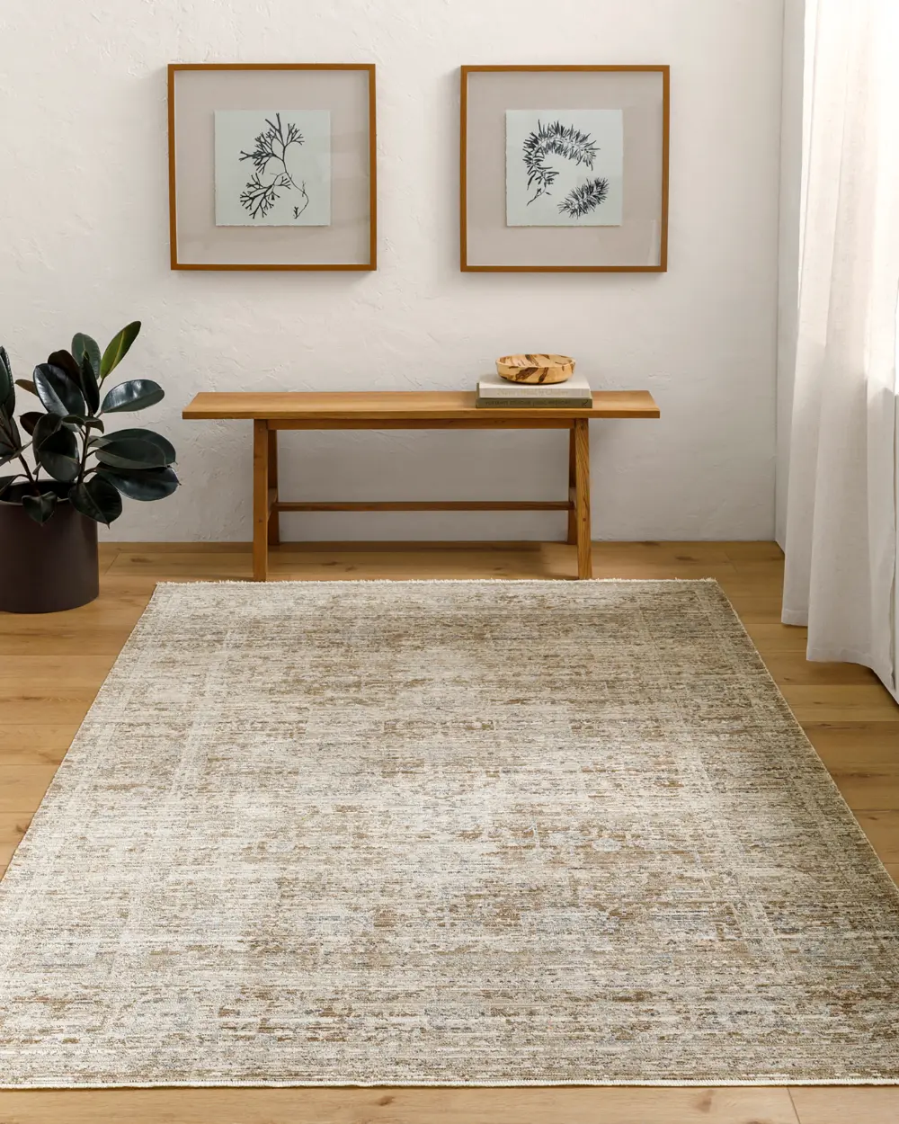 Margaret Becki Owens X Livabliss In- & Outdoor Machine Washable Dark Brown Rug - Image 6