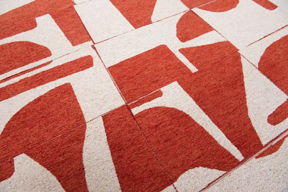 Papercut 9364 Papercut Rust Washable Rug - Image 5
