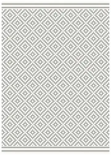 Patio 11 Diamond Grey Rug - Image 4