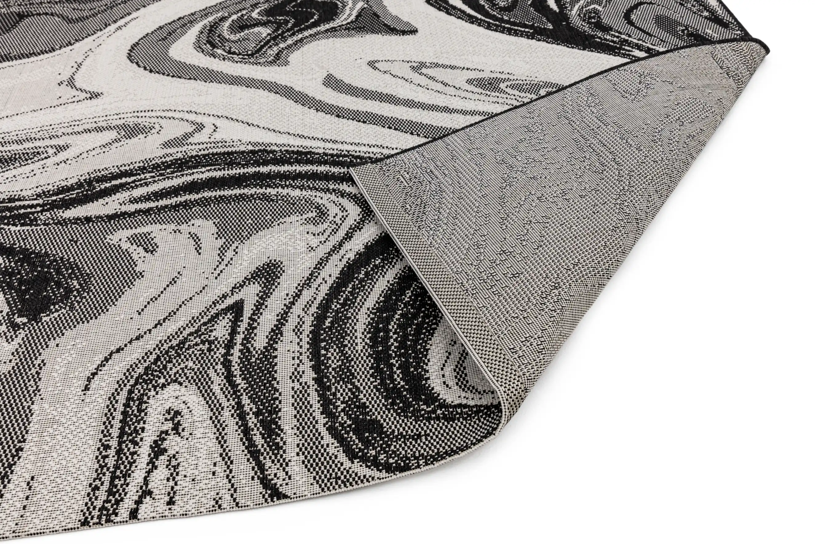 Patio PAT19 Black Marble Rug - Image 4