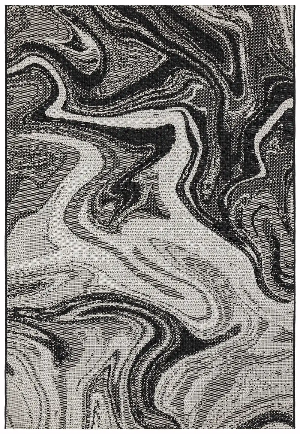 Patio PAT19 Black Marble Rug - Image 6