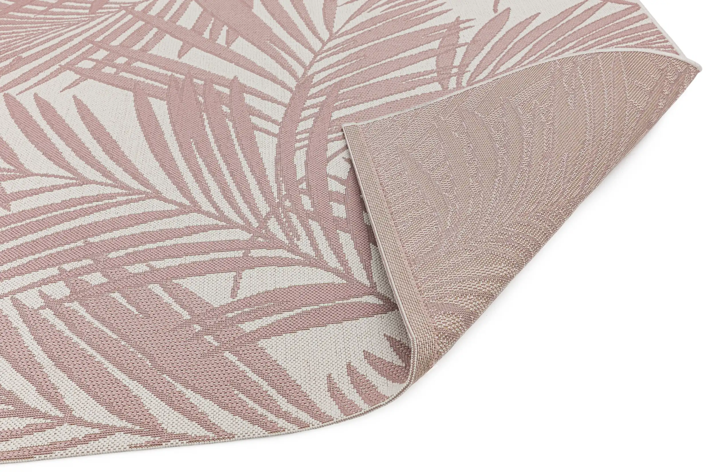 Patio PAT21 Pink Palm Rug - Image 3