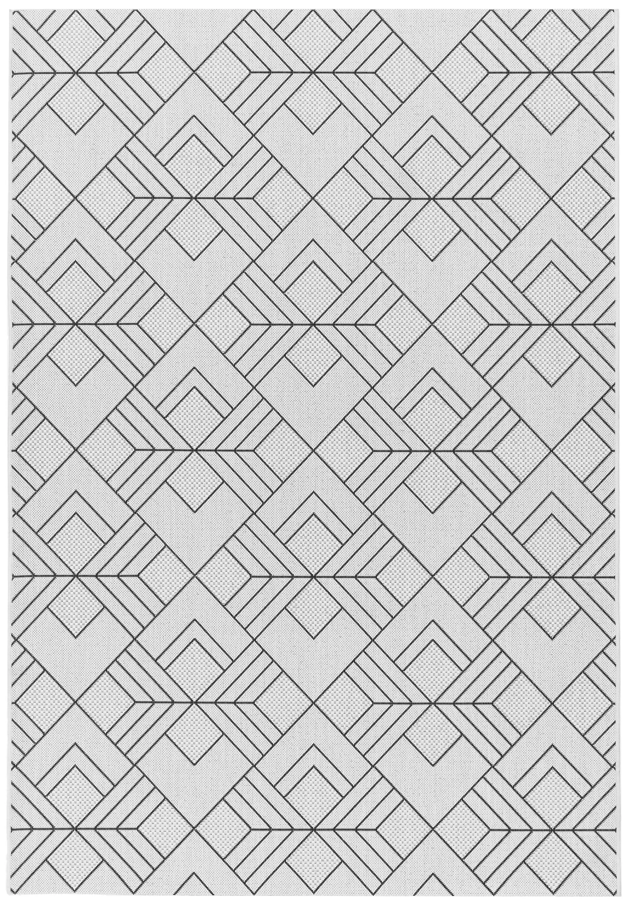 Patio Patio 16 Deco Ivory Rug - Image 2
