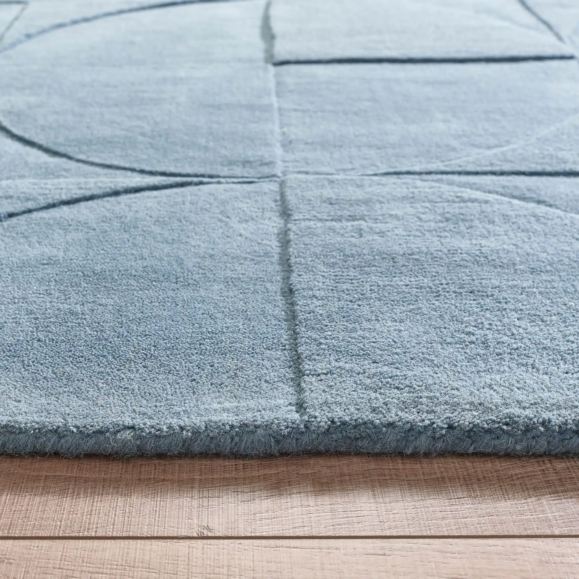 Penny Steel Blue Rug - Image 2