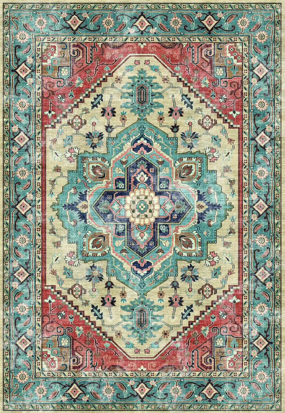 Persian Classic Washable Parisa Rug - Image 2