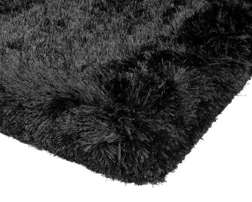 Plush Black Rug - Image 4