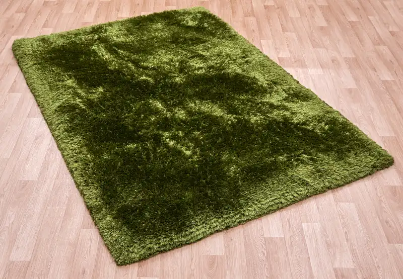 Plush Green Rug - Image 3
