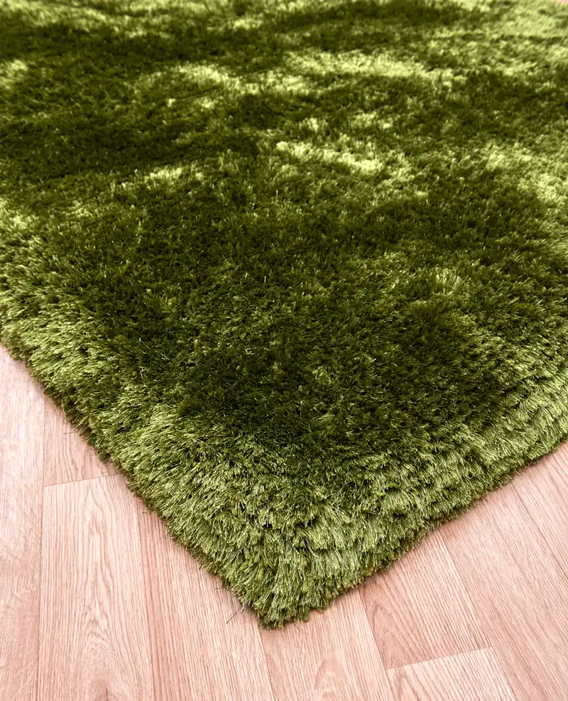 Plush Green Rug - Image 4