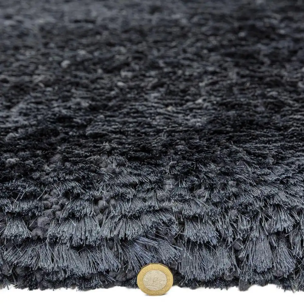 Plush Navy Rug - Image 6