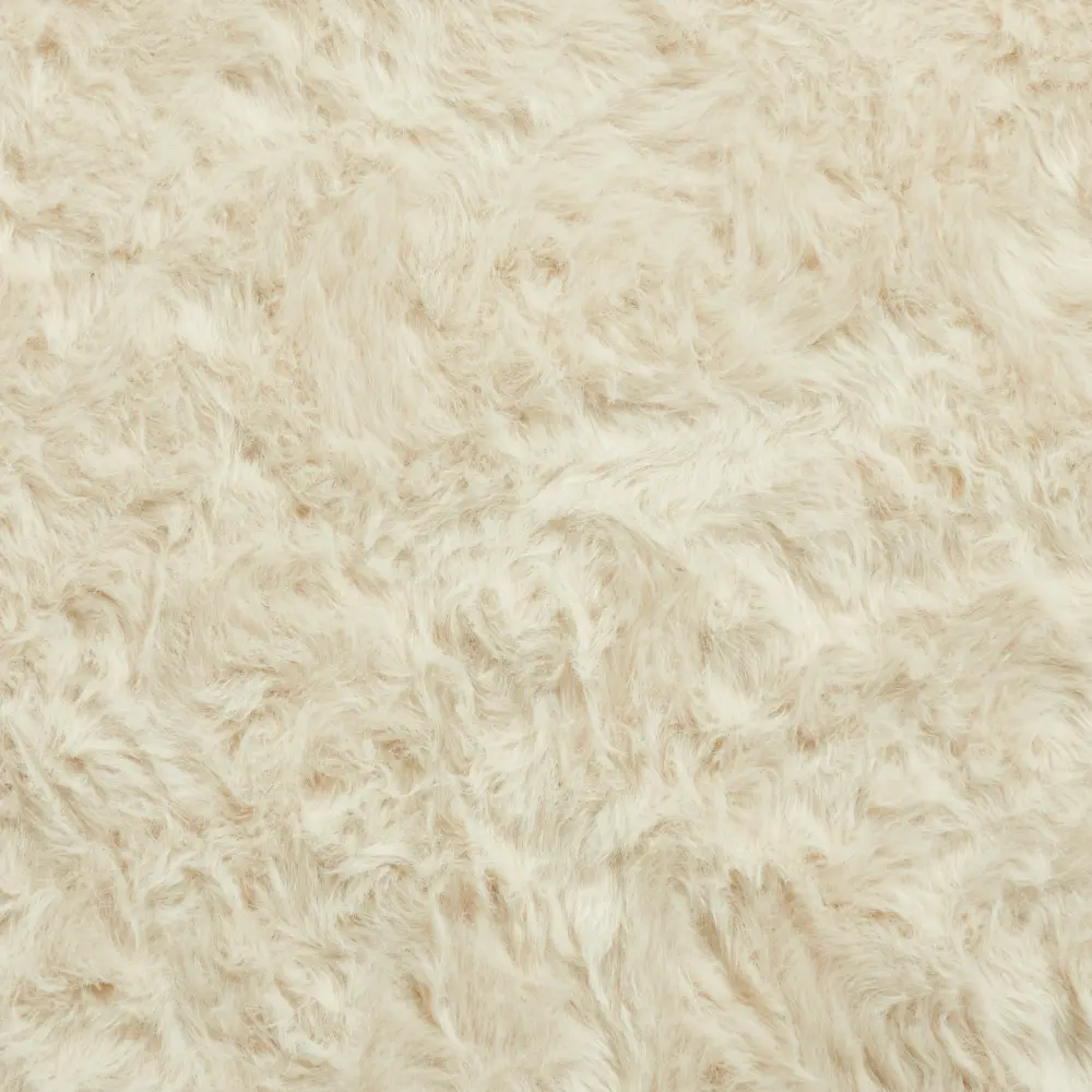 Polar Plush Beige Soft Shaggy Rug - Image 6