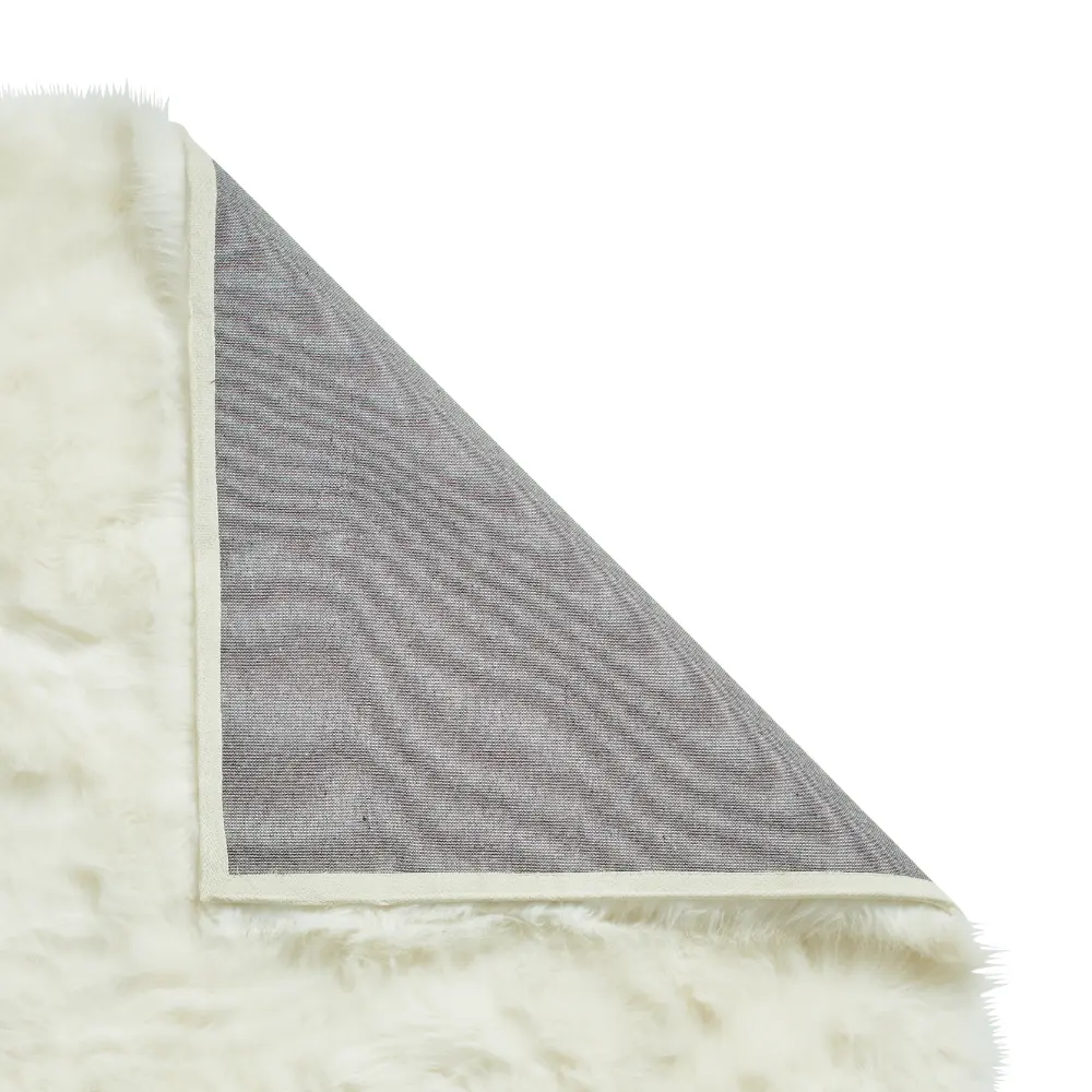 Polar Plush Ivory Soft Shaggy Rug - Image 3