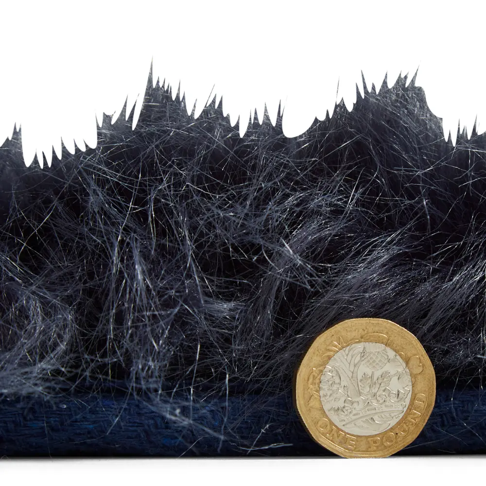 Polar Plush Navy Soft Shaggy Rug - Image 5