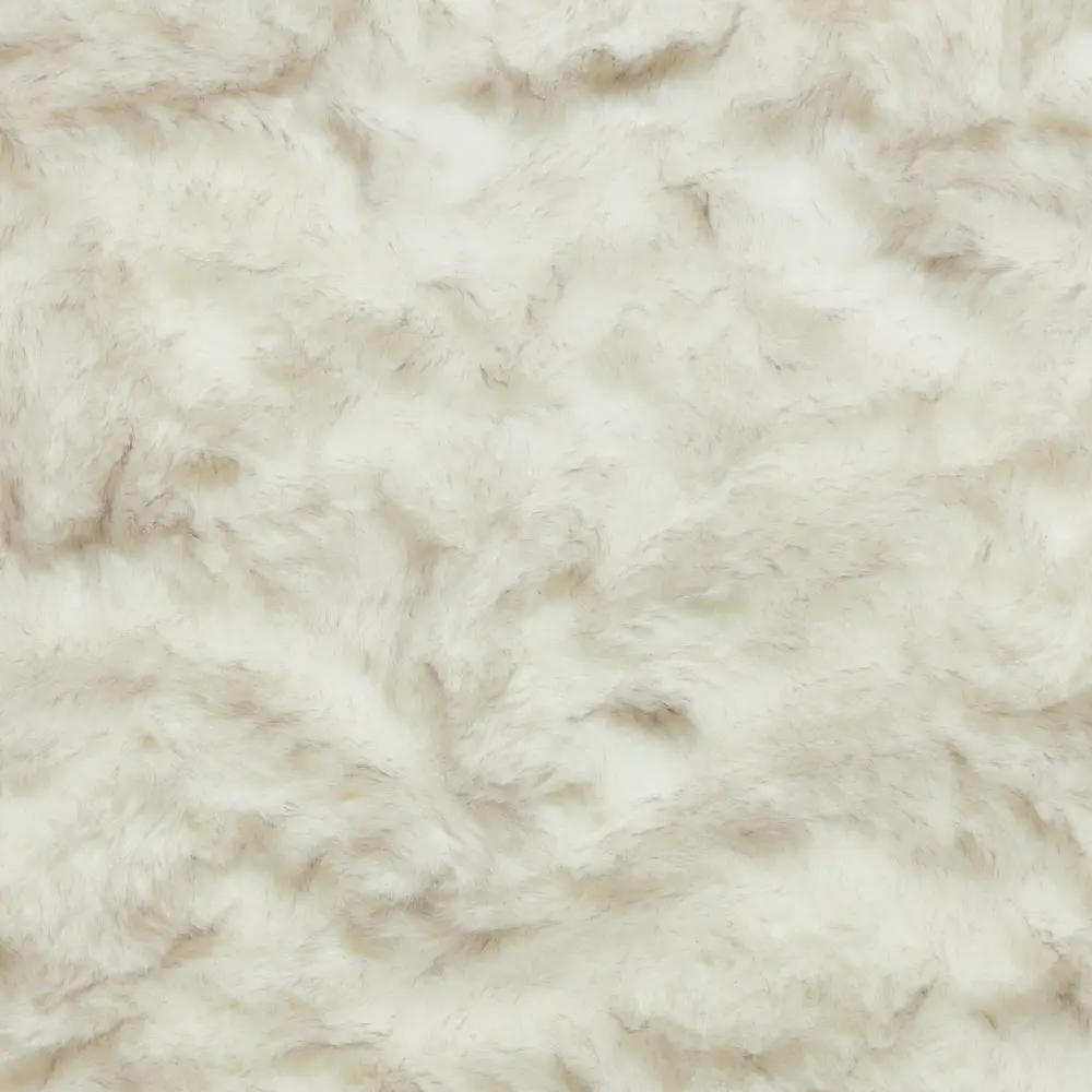 Polar Plush White/Grey Soft Shaggy Rug - Image 5