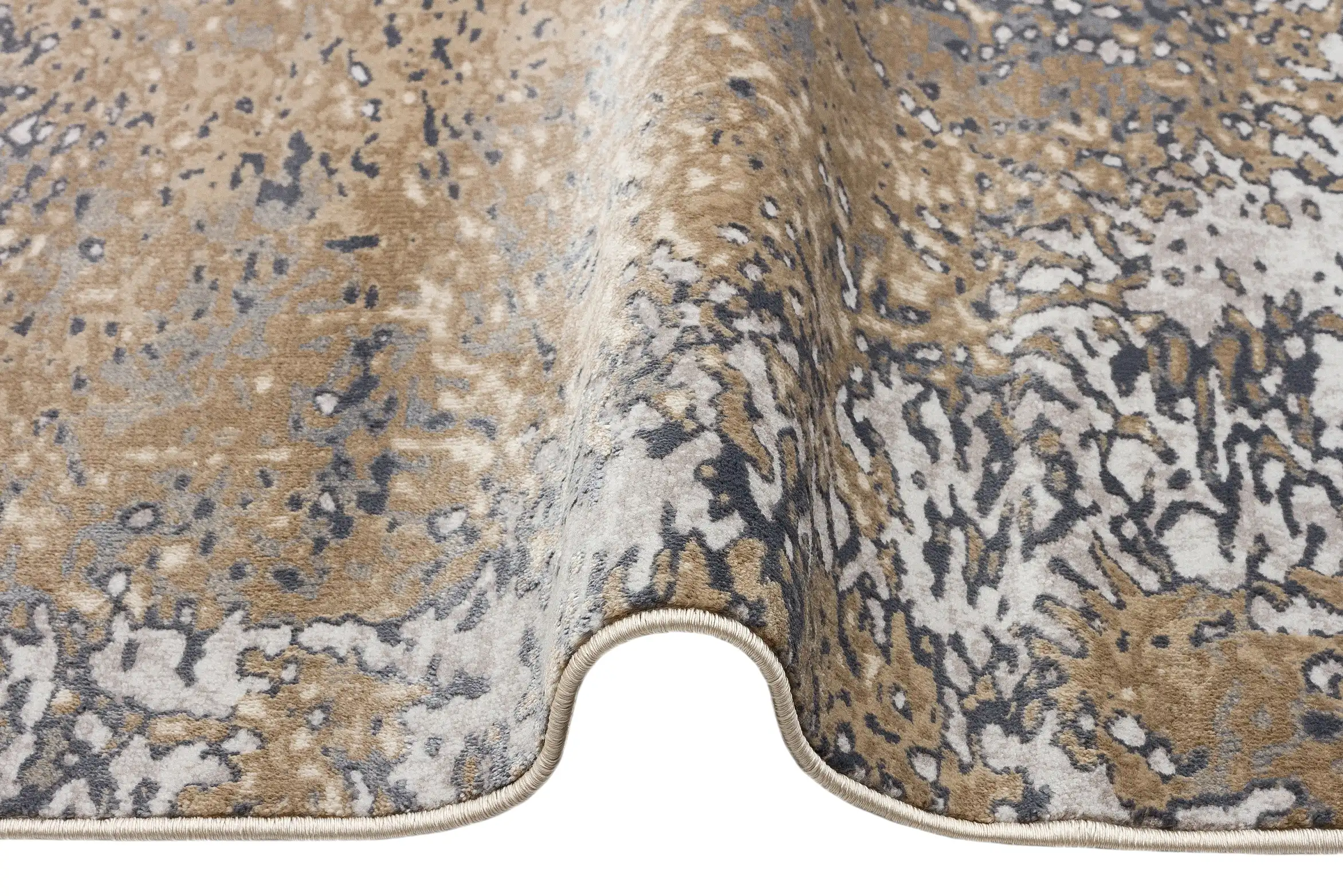 Pollo POLL109 Taupe Grey Rug - Image 4
