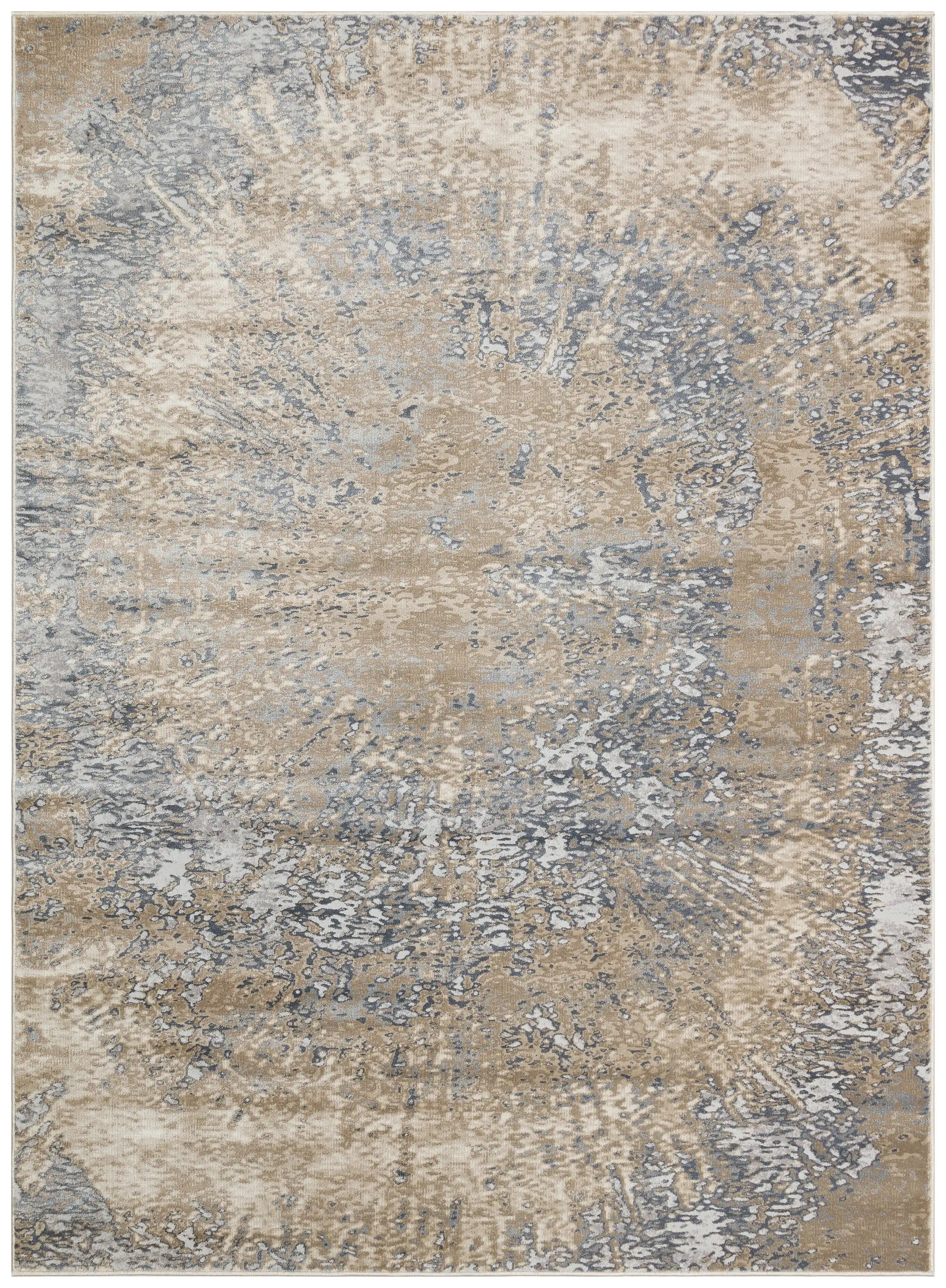 Pollo POLL109 Taupe Grey Rug - Image 5