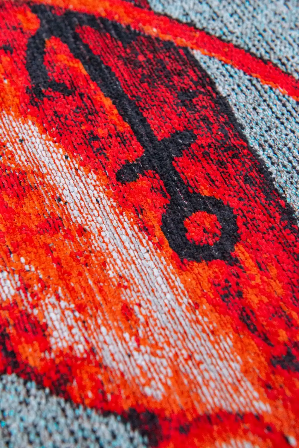Pop by Louis 9389 Lobster Steam Red Washable Rug - Image 10