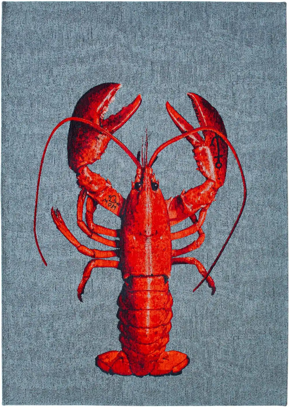 Pop by Louis 9389 Lobster Steam Red Washable Rug - Image 5