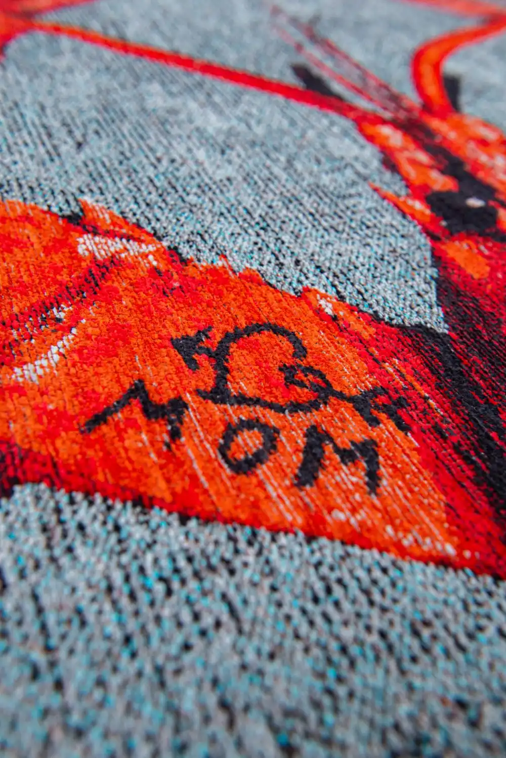Pop by Louis 9389 Lobster Steam Red Washable Rug - Image 9