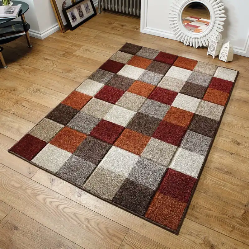 Portland 1923 X Orange Red Rug