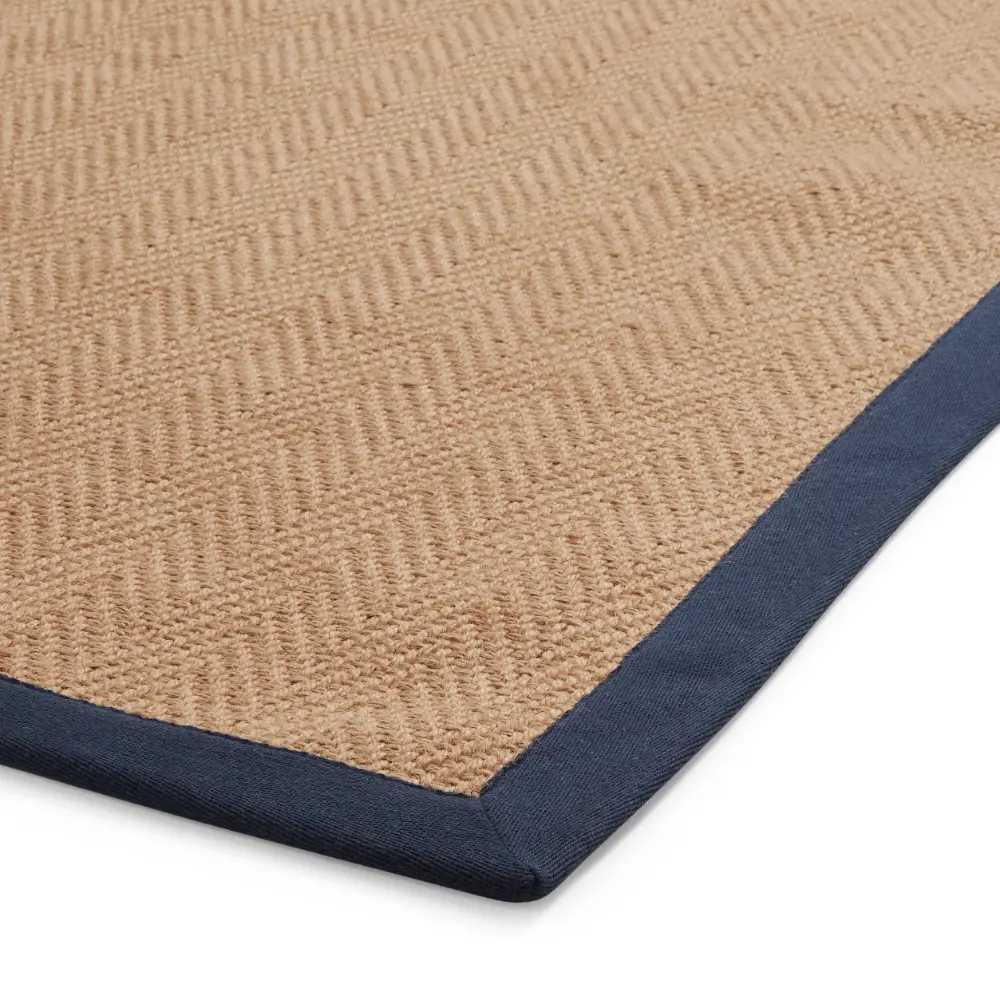Portland Jute Border Navy - Image 7