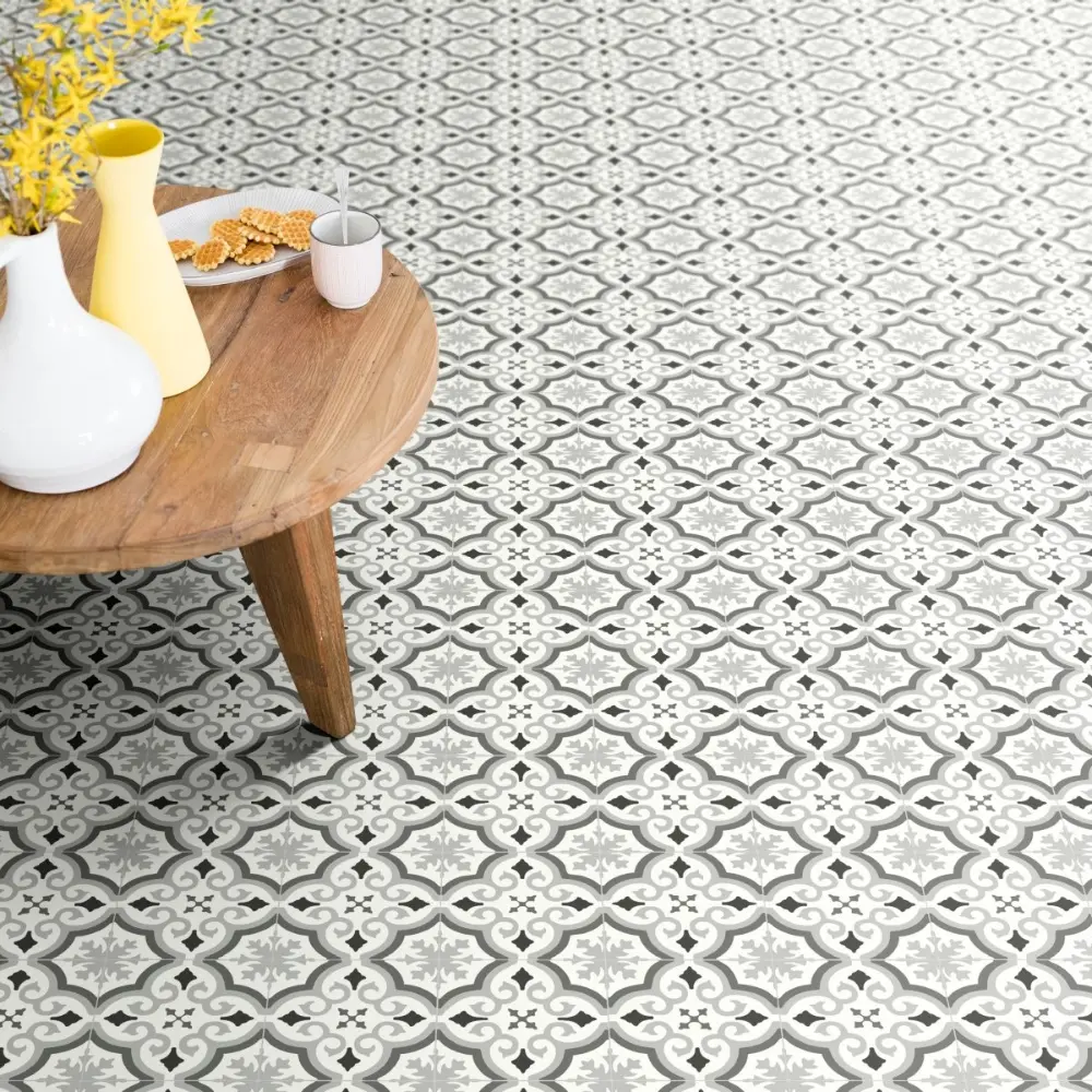 Pre-Cut Vinyl Tile Effect - Image 2