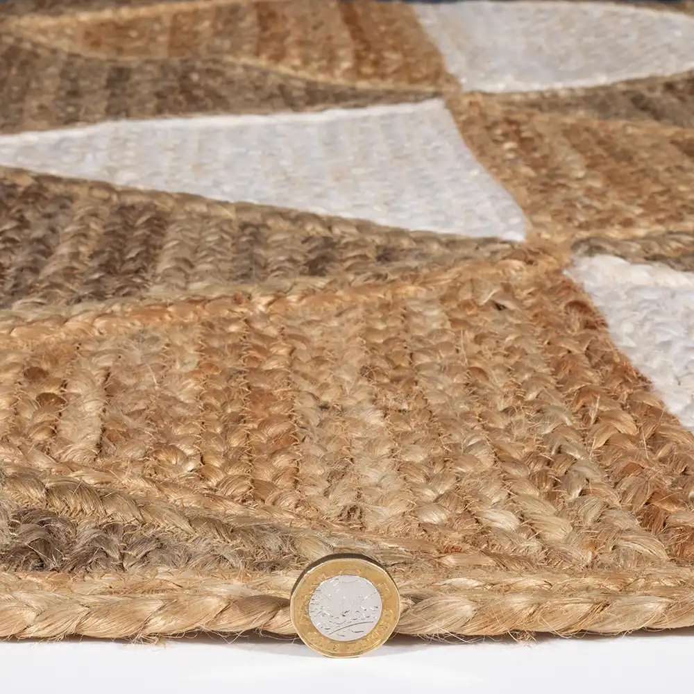 PRESTBURY NATURAL GEOMETAIC Rug - Image 2