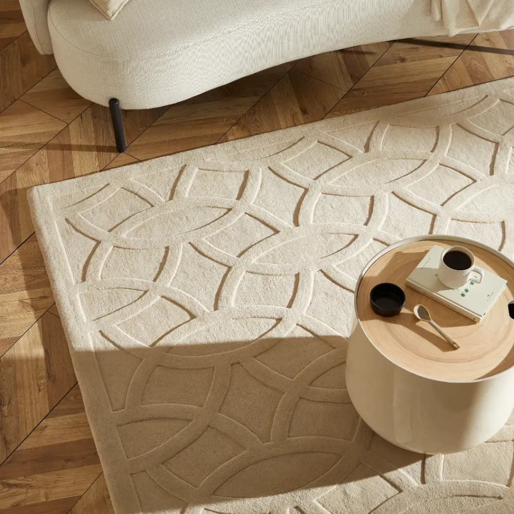 PRIORY by SARAH GARE INTERIORS PRI101 Beige Circles - Image 10