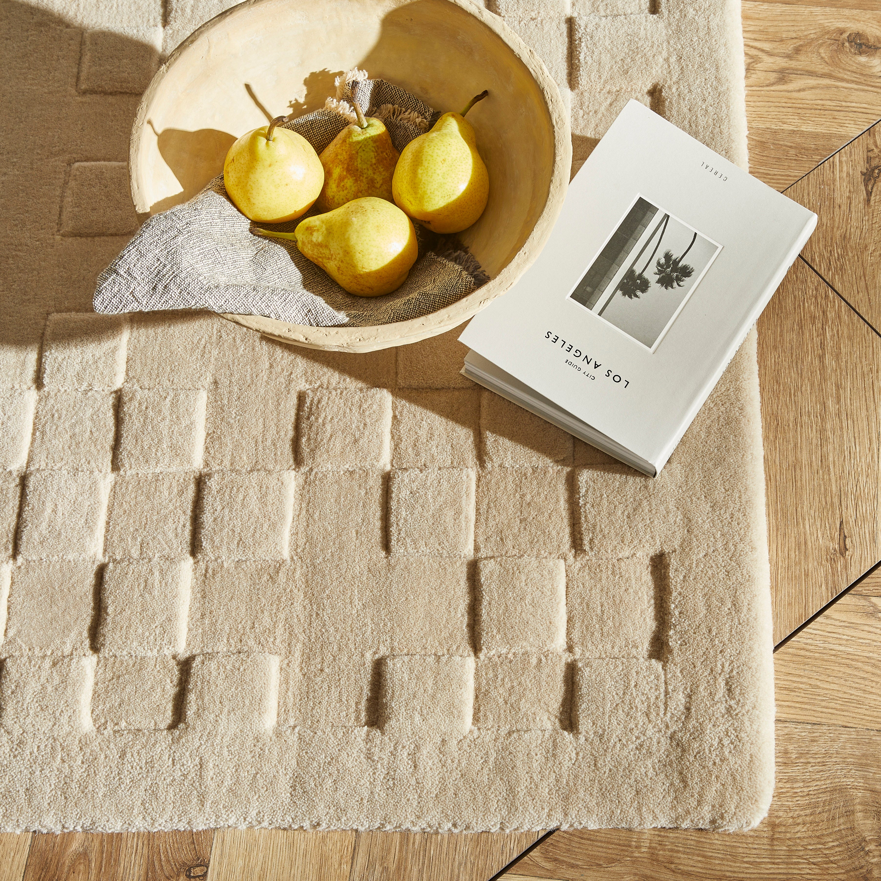 PRIORY by SARAH GARE INTERIORS PRI102 Beige Squares - Image 3