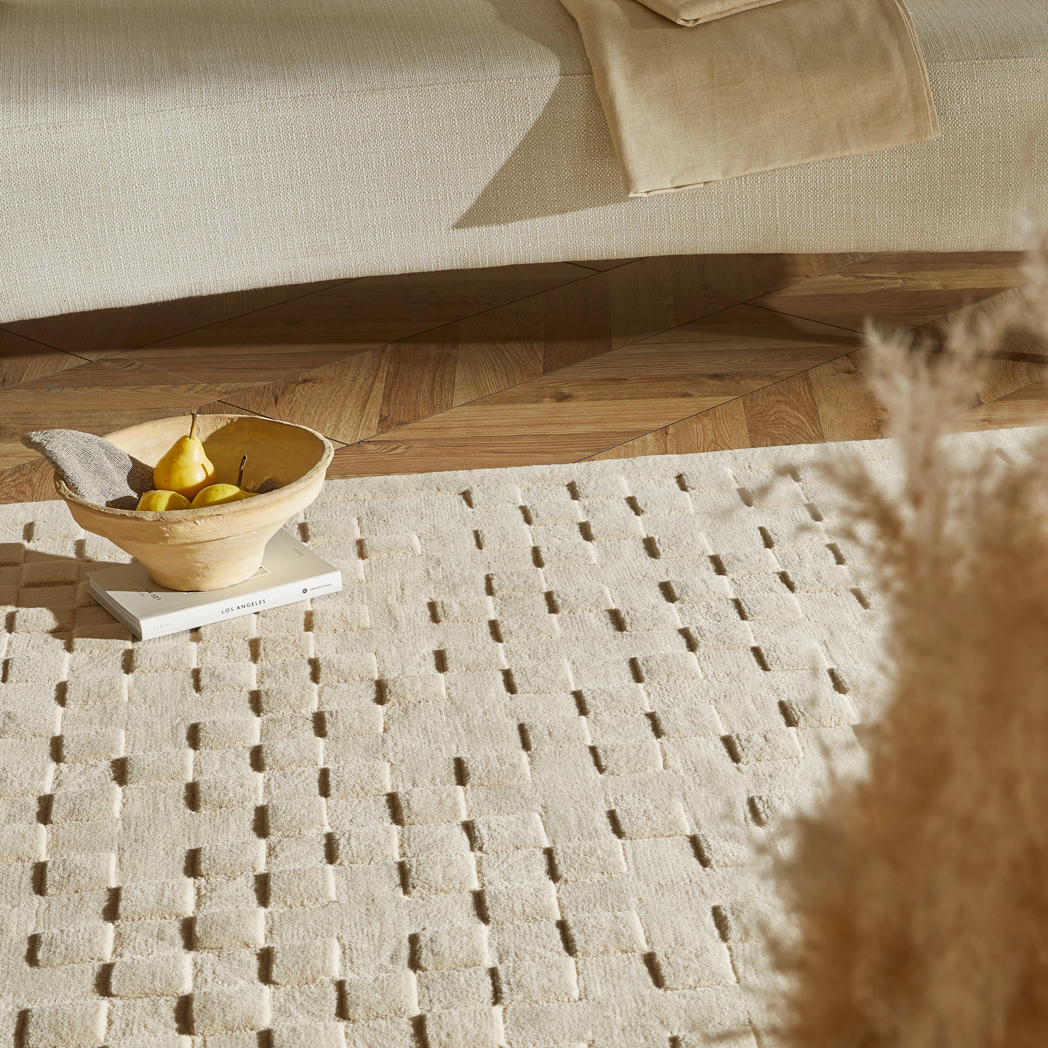 PRIORY by SARAH GARE INTERIORS PRI102 Beige Squares - Image 4