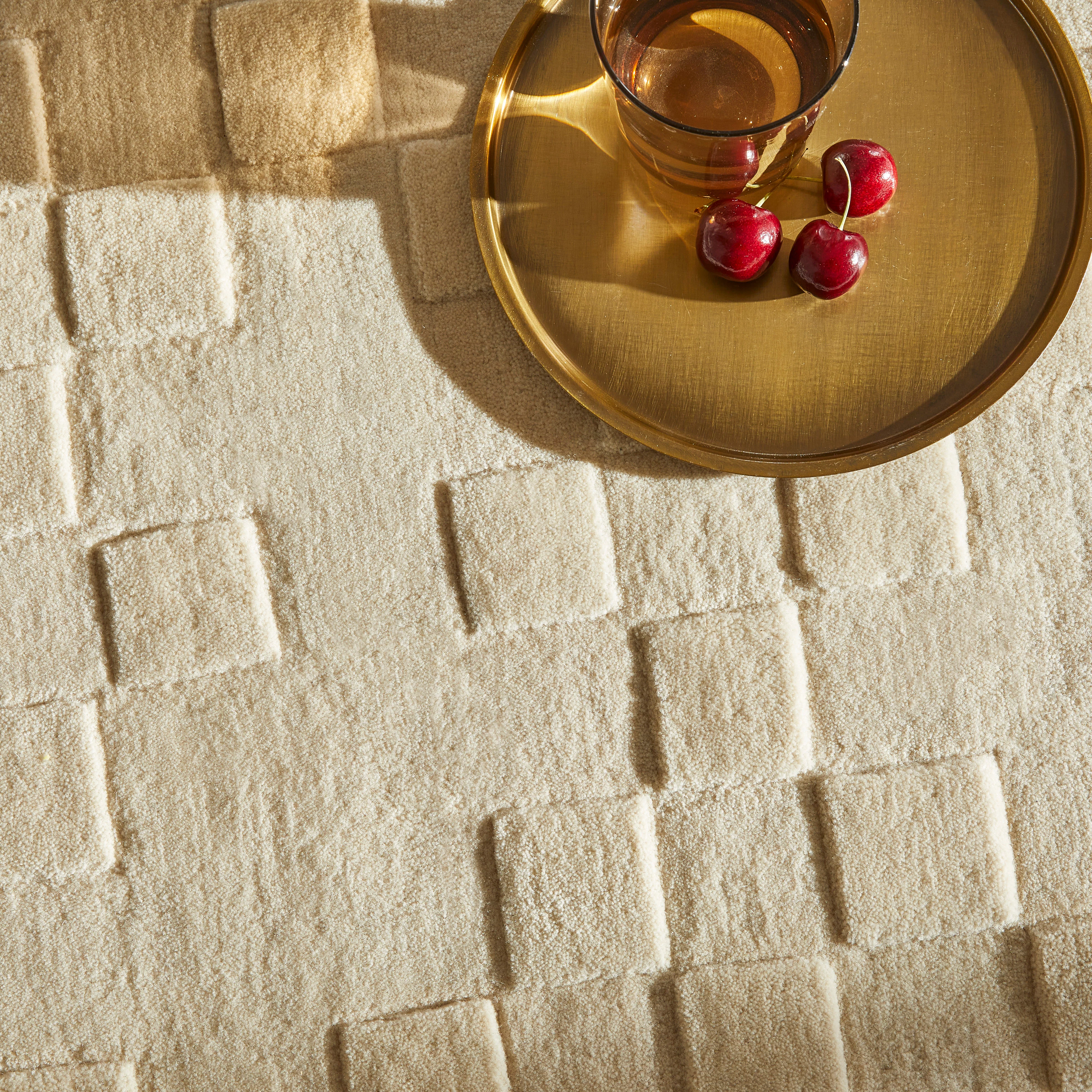 PRIORY by SARAH GARE INTERIORS PRI102 Ivory Squares - Image 5