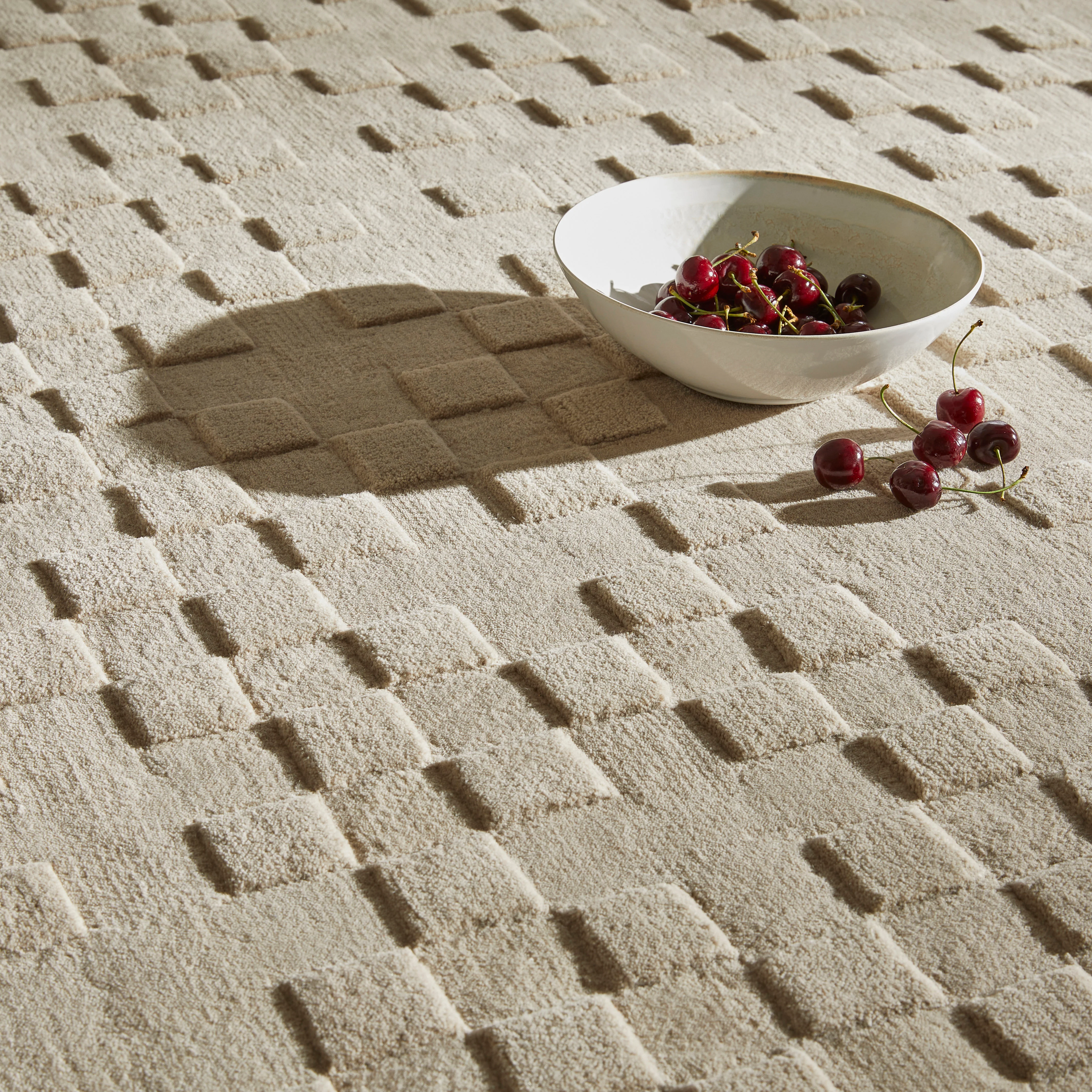 PRIORY by SARAH GARE INTERIORS PRI102 Taupe Squares - Image 4