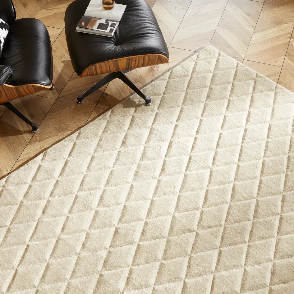 PRIORY by SARAH GARE INTERIORS PRI103 Beige Diamonds - Image 4