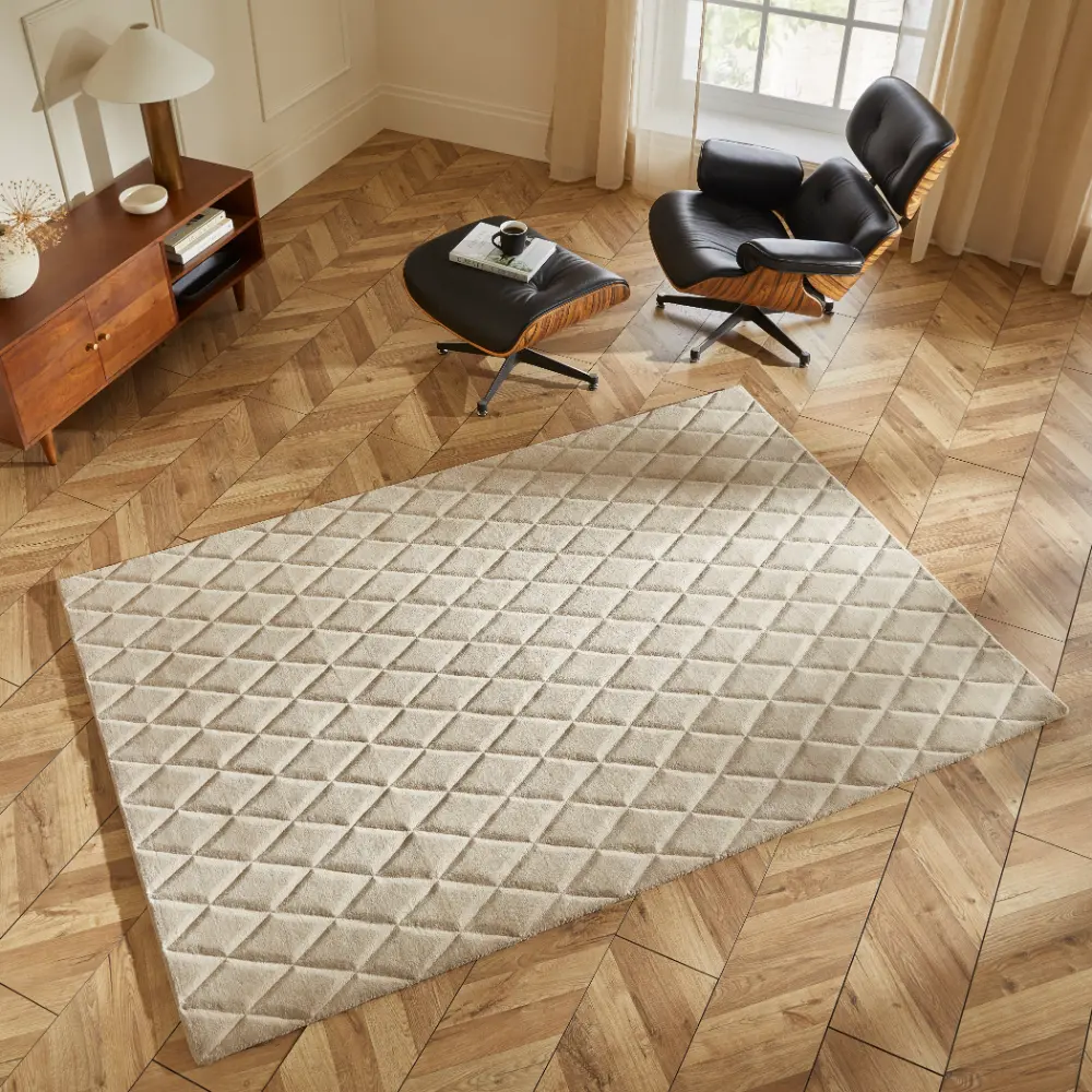 PRIORY by SARAH GARE INTERIORS PRI103 Taupe Diamonds