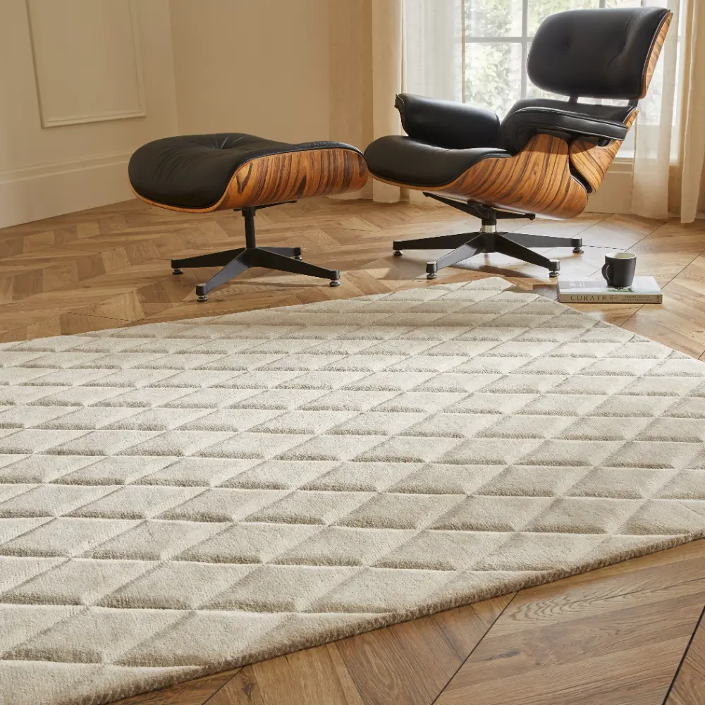 PRIORY by SARAH GARE INTERIORS PRI103 Taupe Diamonds - Image 2