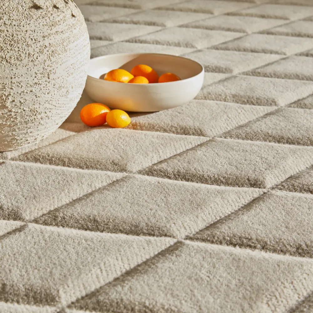 PRIORY by SARAH GARE INTERIORS PRI103 Taupe Diamonds - Image 3