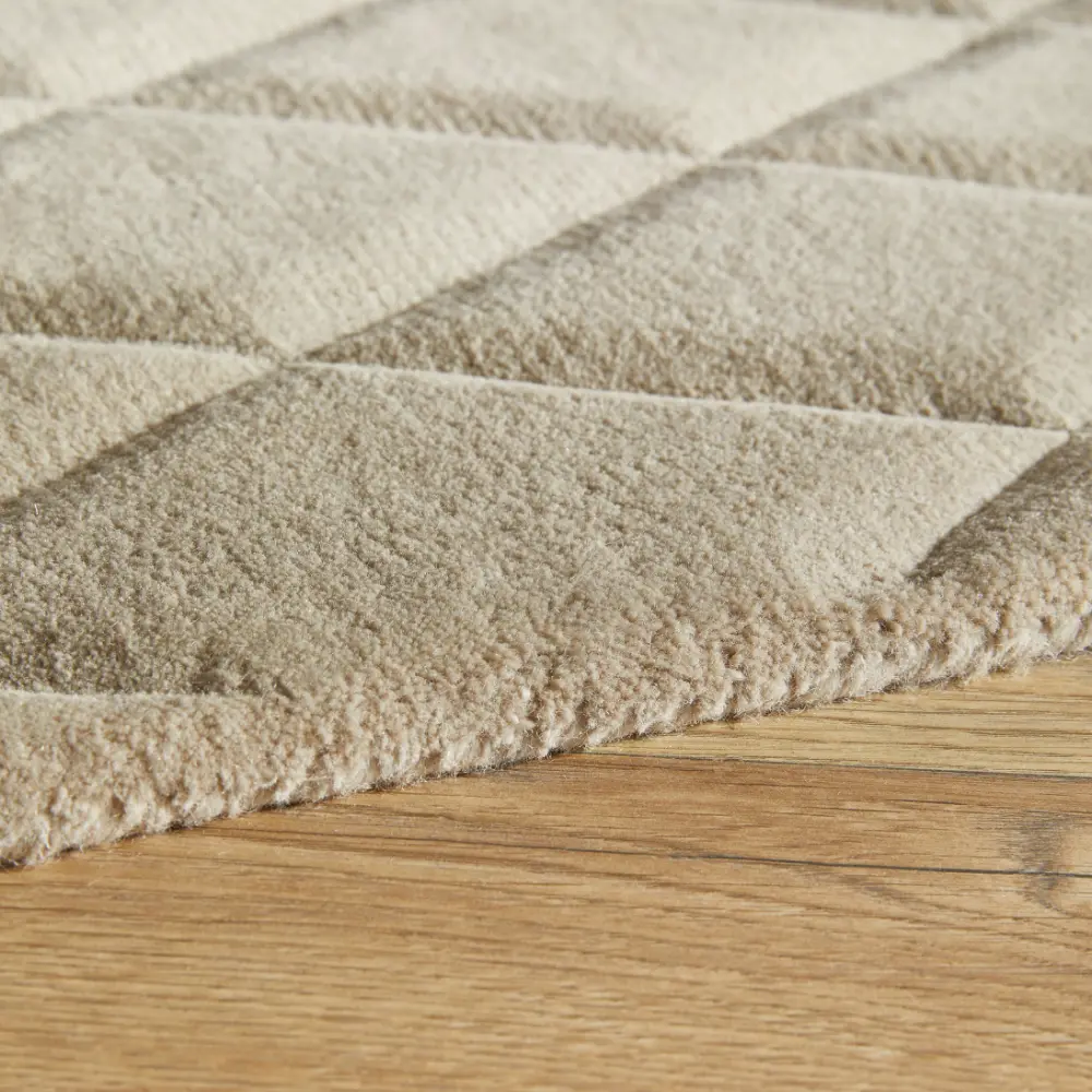 PRIORY by SARAH GARE INTERIORS PRI103 Taupe Diamonds - Image 4