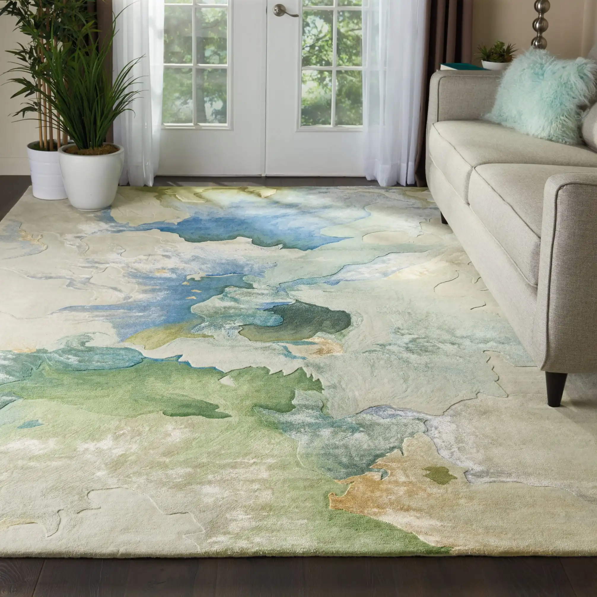 Prismatic PRS16 Seafoam Rug