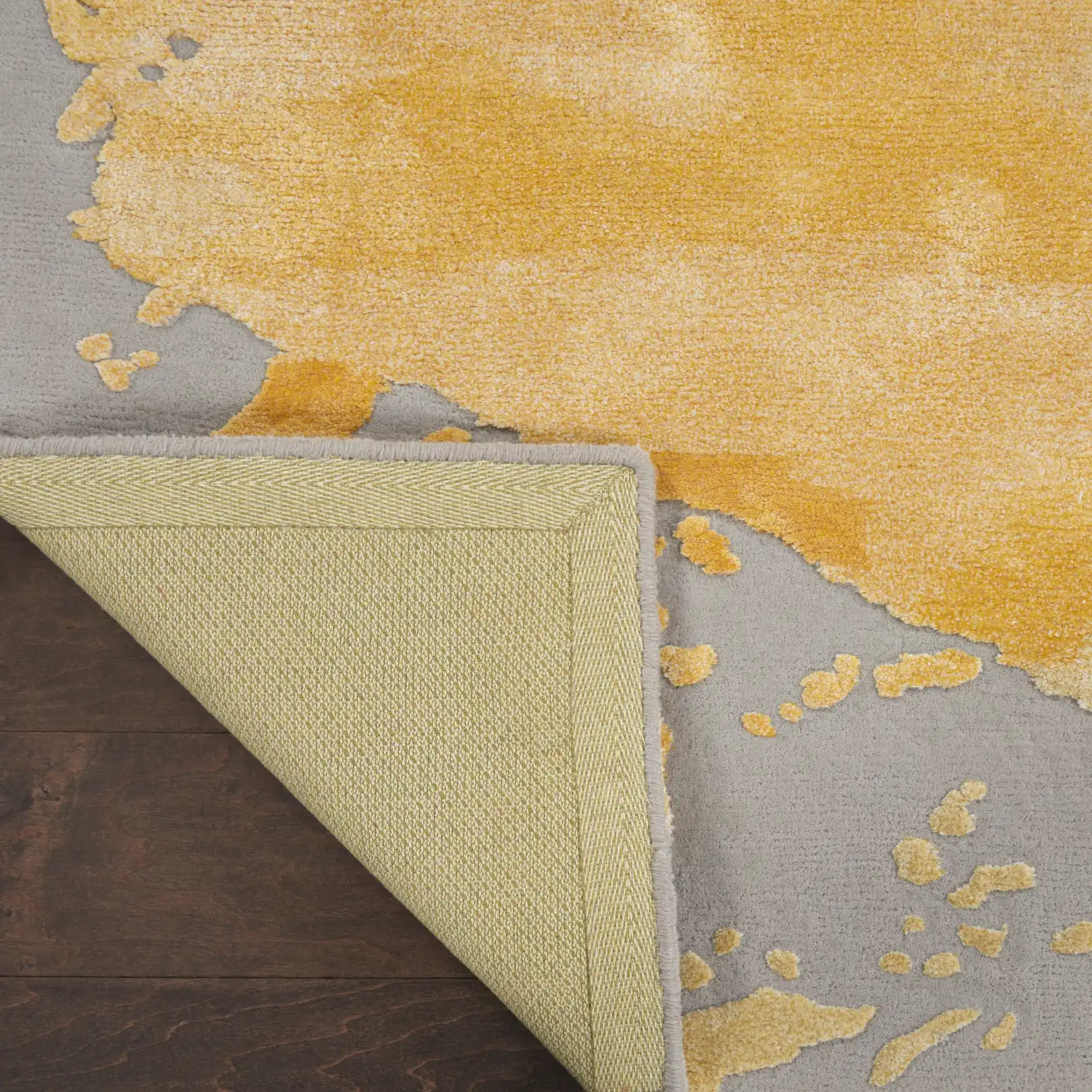 Prismatic PRS19 Grey Gold Rug - Image 3