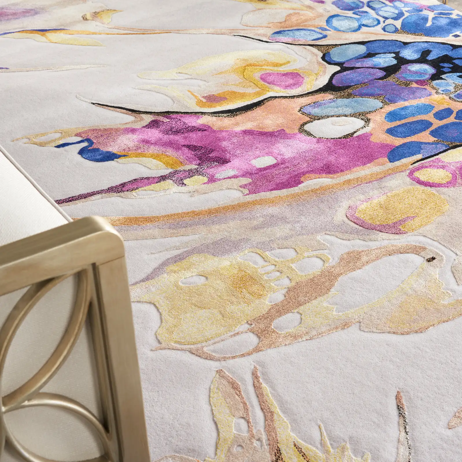 Prismatic PRS20 grey Lilac Multi Rug - Image 5