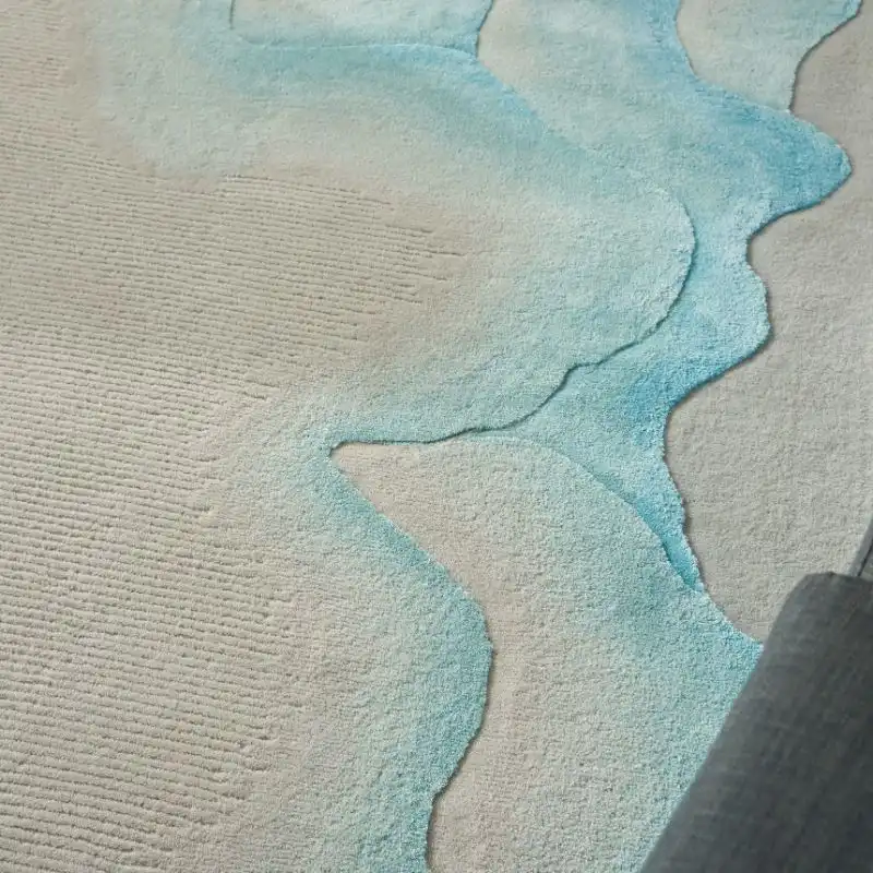 Prismatic PRS22 Sea Mist Blue Rug - Image 4
