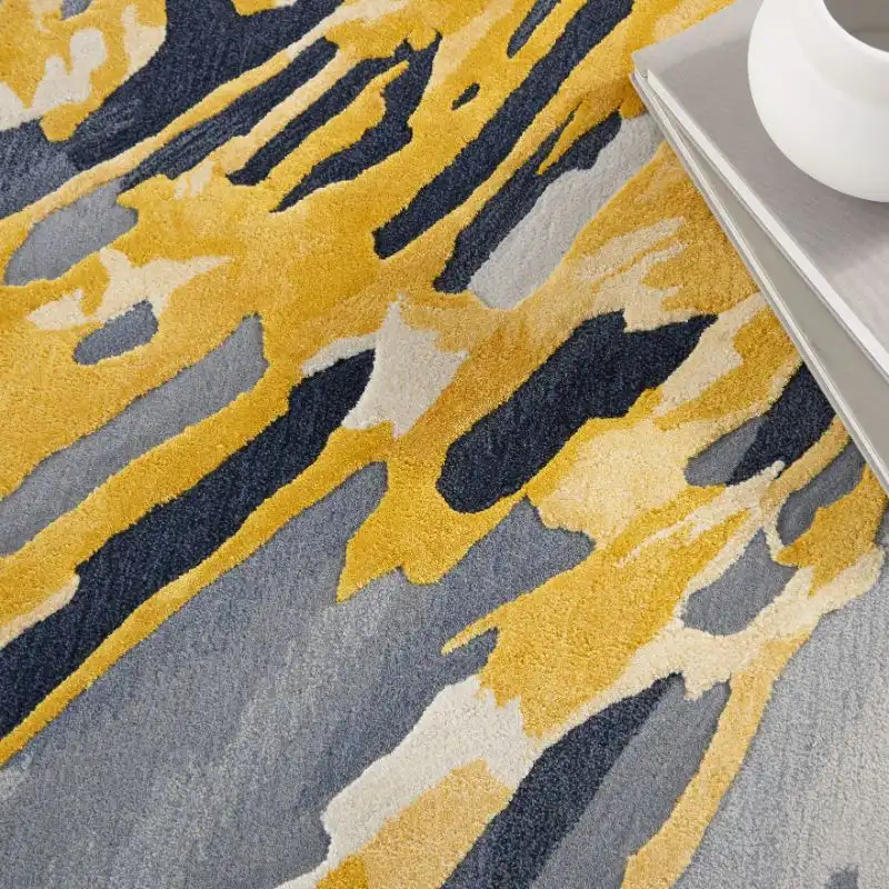 Prismatic PRS24 Grey Gold Rug - Image 3