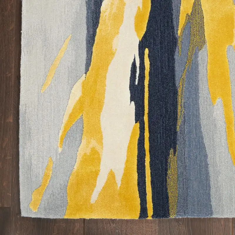 Prismatic PRS24 Grey Gold Rug - Image 4