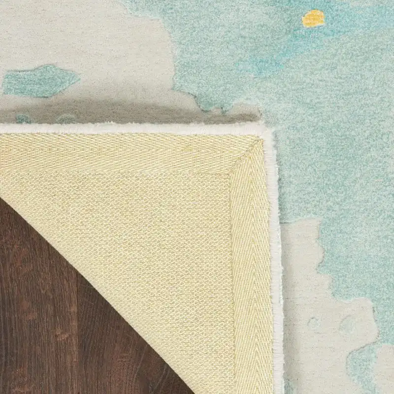 Prismatic PRS26 Seafoam Gold Rug - Image 5