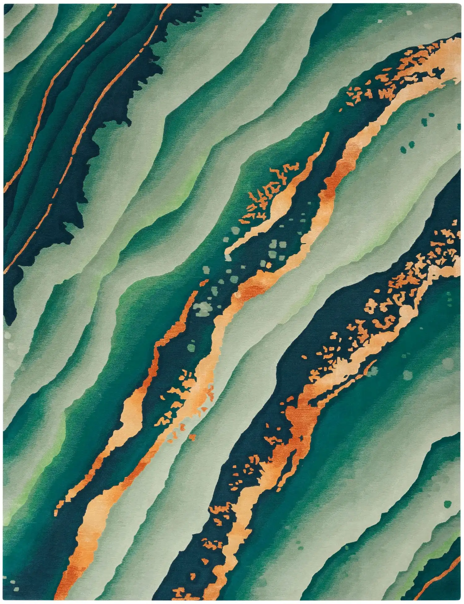 Prismatic PRS30 Emerald Rug - Image 2
