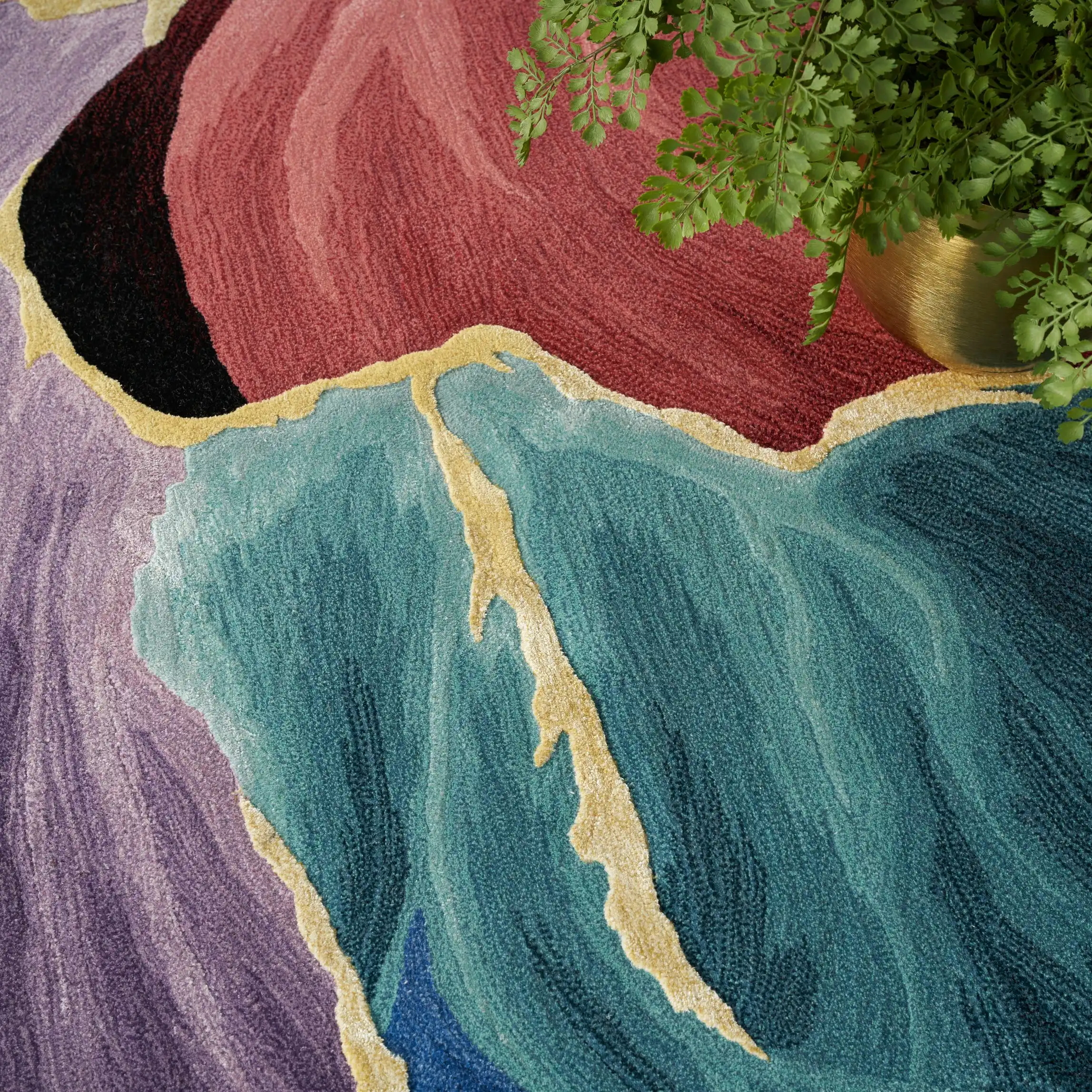 Prismatic PRS34 Black Rug - Image 3