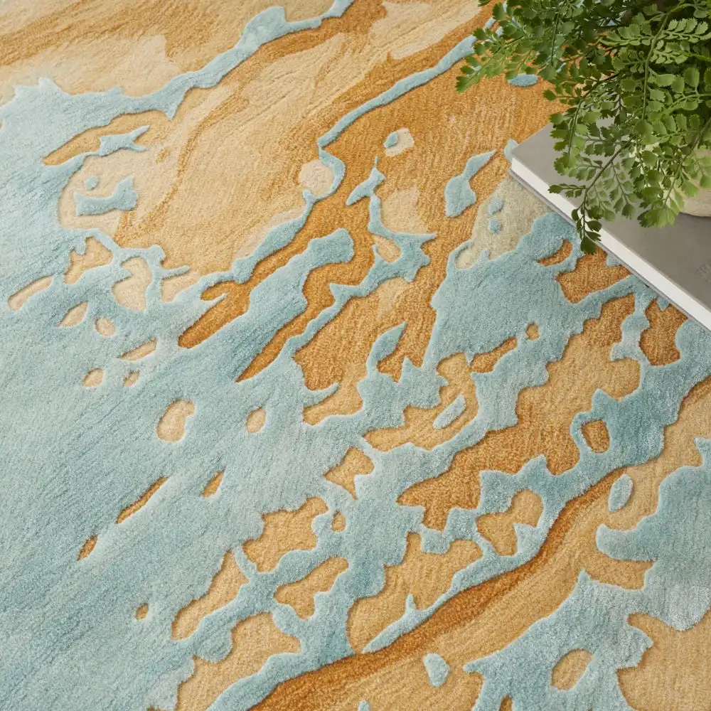 Prismatic PRS36 Sand Blue Rug - Image 7