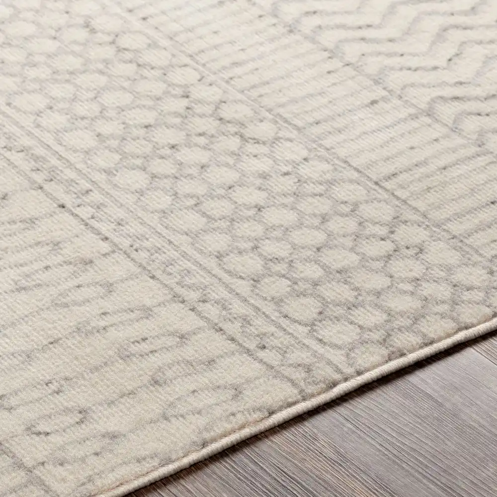 Bianca Scandi Geometric Light Grey Rug - Image 2