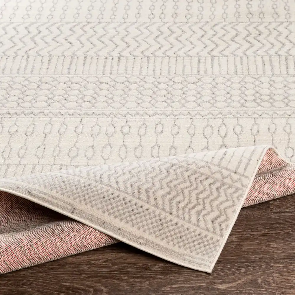 Bianca Scandi Geometric Light Grey Rug - Image 4