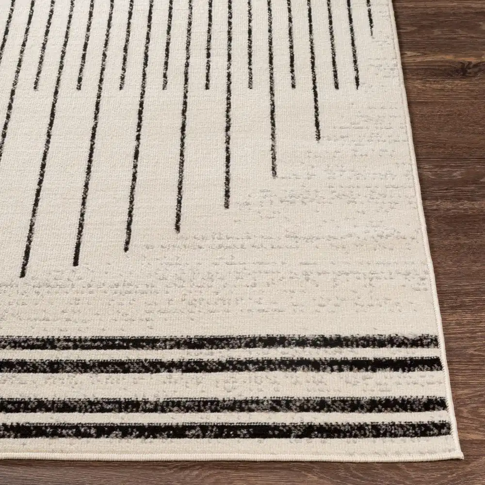 Enso Scandi Geometric White/Black Rug - Image 4